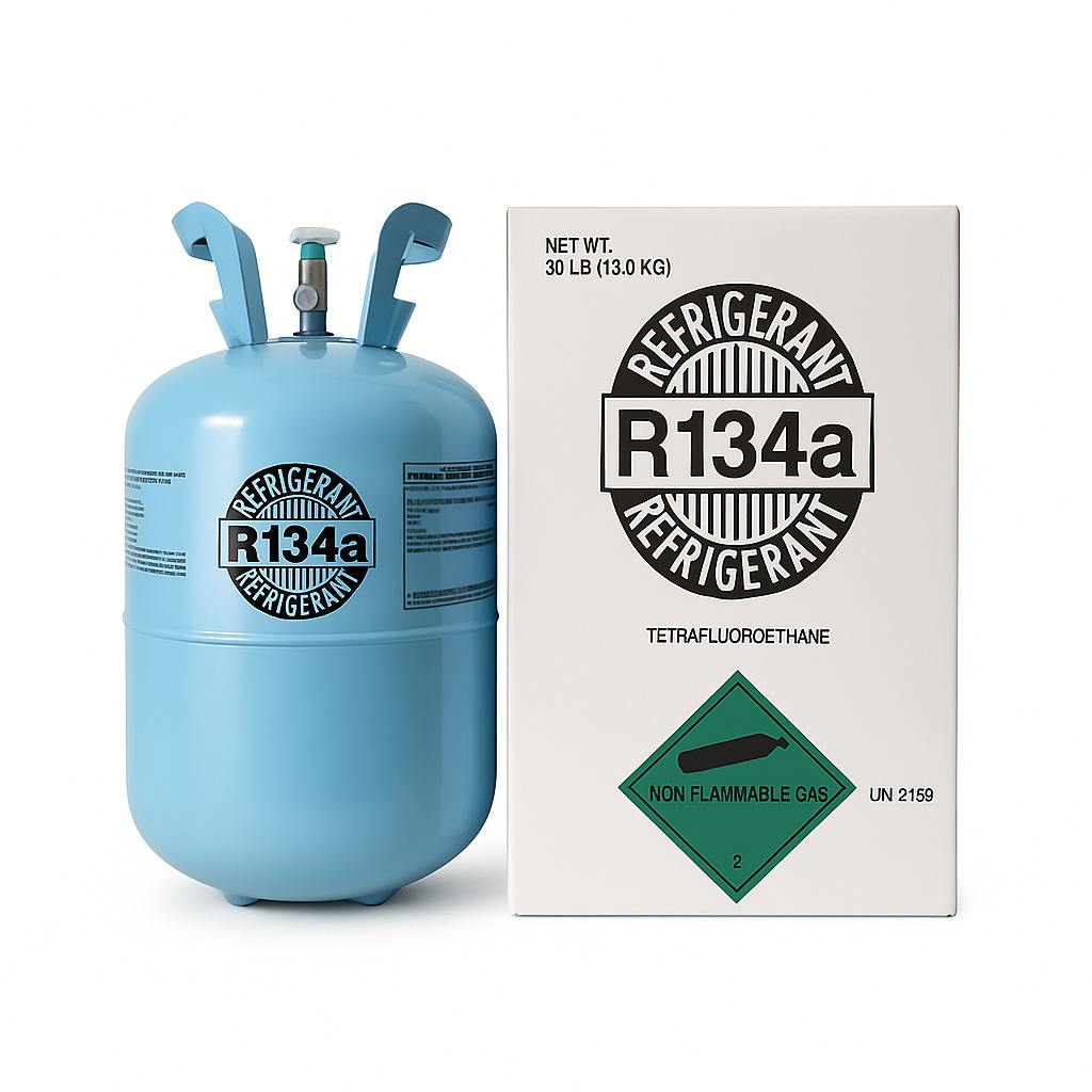 R-134A Refrigerant – 30 LB Cylinder for Auto AC, Refrigerator & HVAC Systems